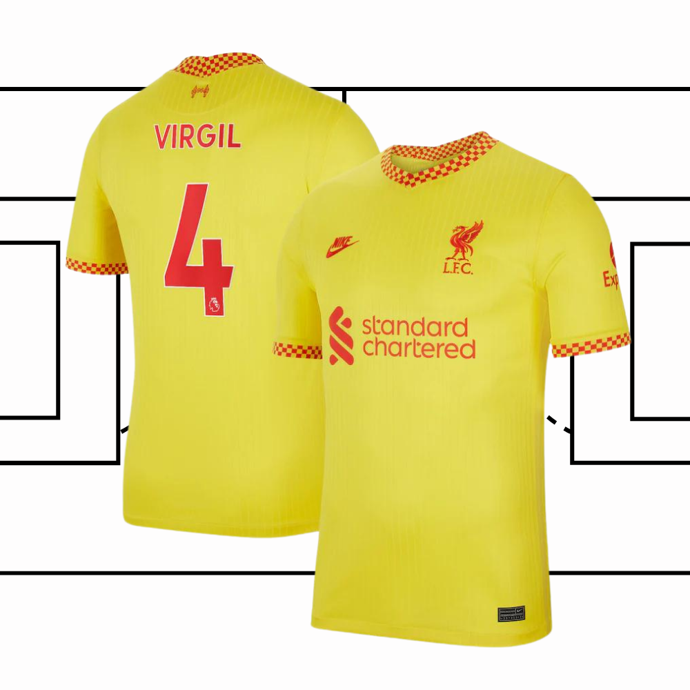 Liverpool tercera equipación 21/22 - Virgil