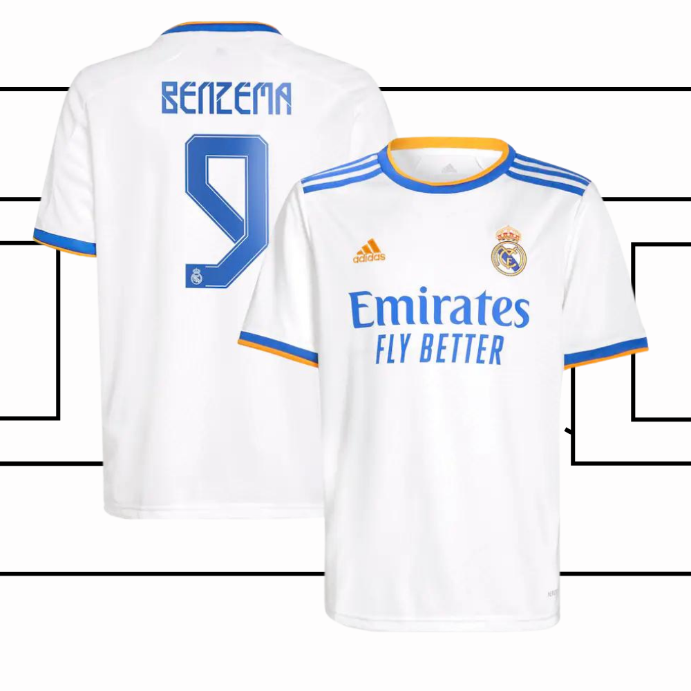 Real Madrid local 21/22 - Karim Benzema - Niño