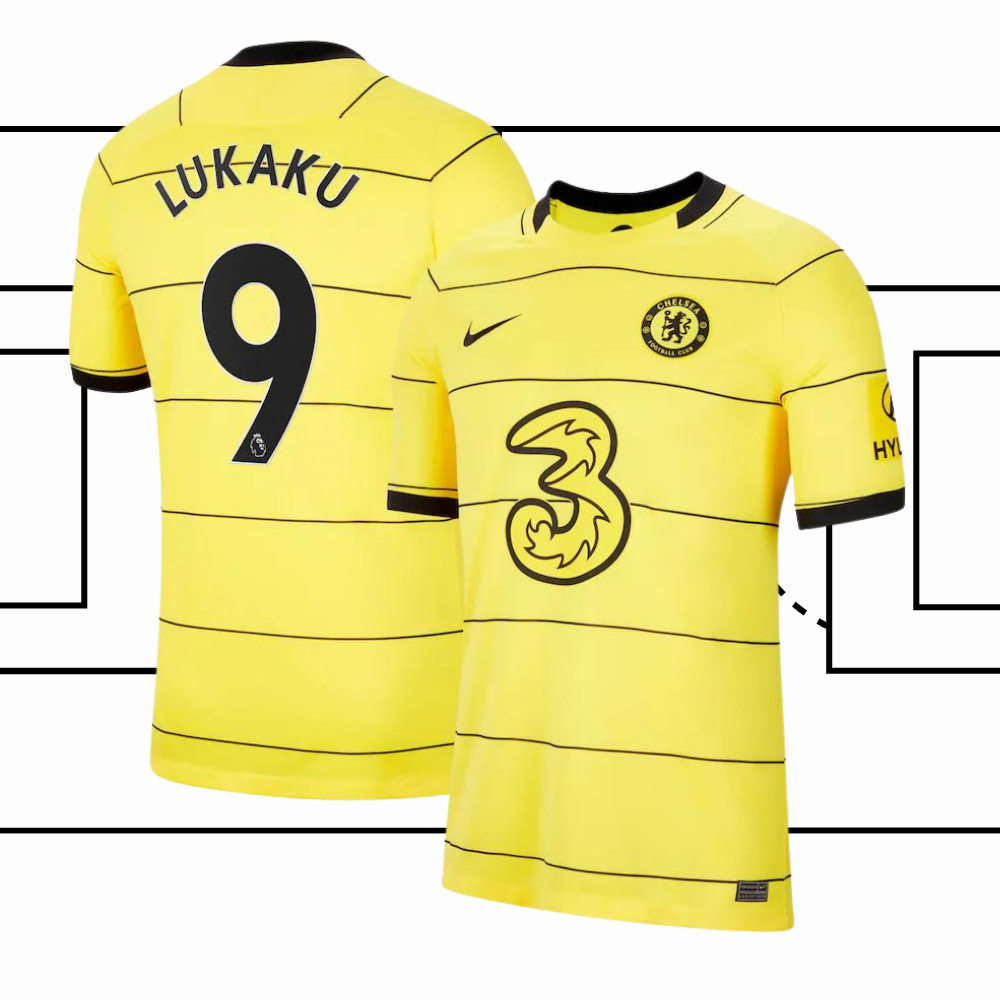 Chelsea visitante 21/22 - Lukaku