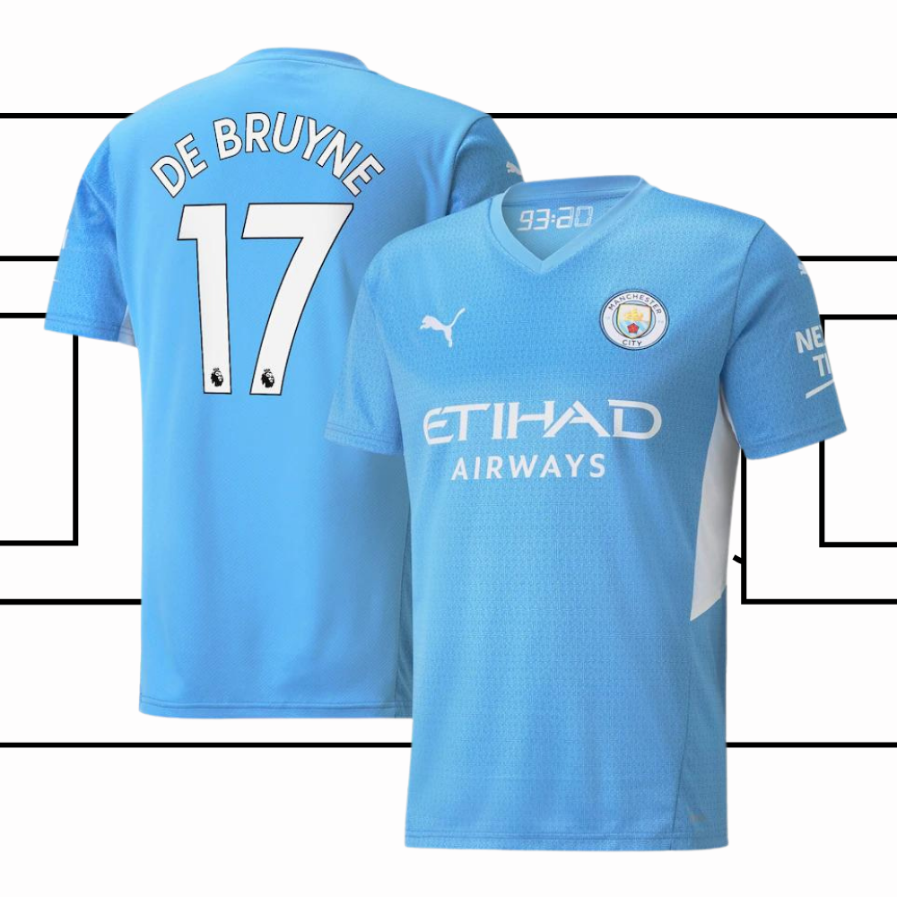 Manchester City local 21/22 - De Bruyne