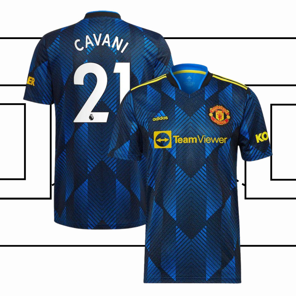 Manchester United tercera equipación 21/22 - Cavani