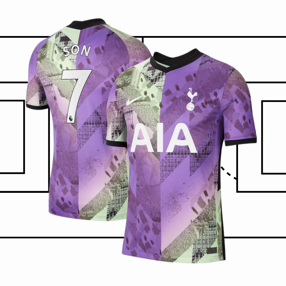 Tottenham tercera equipación 21/22 - Son