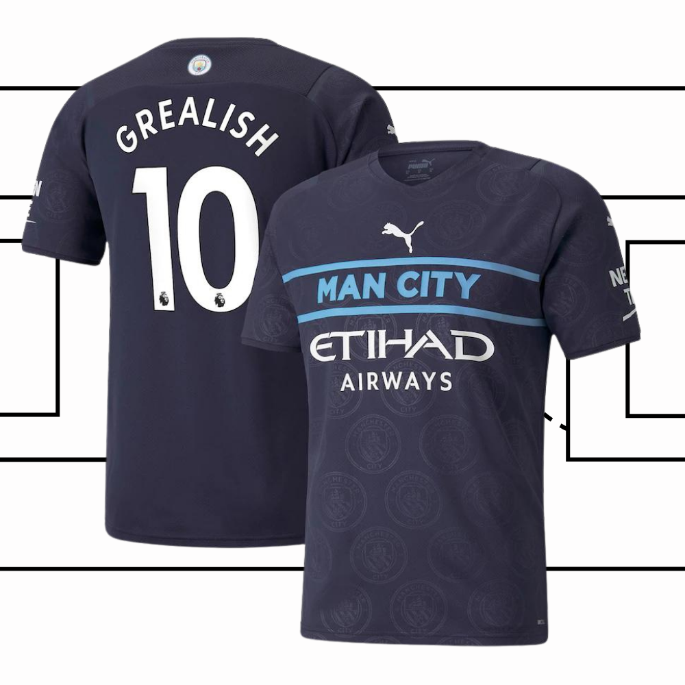 Manchester City tercera equipación 21/22 - Grealish