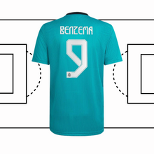 Cargar imagen en el visor de la galería, Real Madrid tercera equipación 21/22 - Karim Benzema
