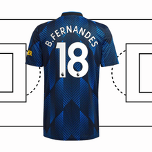 Cargar imagen en el visor de la galería, Manchester United tercera equipación 21/22 - Fernandes
